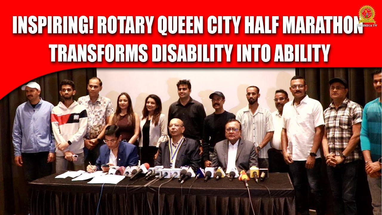 Inspiring! Rotary Queen City Half Marathon Transforms Disability Into Ability | #