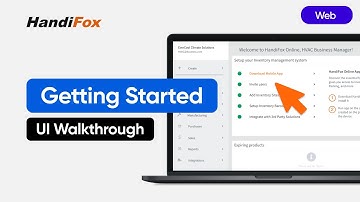 HandiFox Online Onboarding | Getting to Know the User Interface