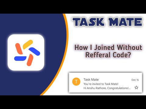 How To Join Task Mate App Without Refferal Code | Task Mate Waitlist Joining Invitation To Access It