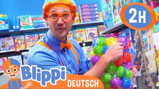 Blippi Deutsch - Blippi lernt Farben im Spielzeugladen | Abenteuer und Videos für Kinder
