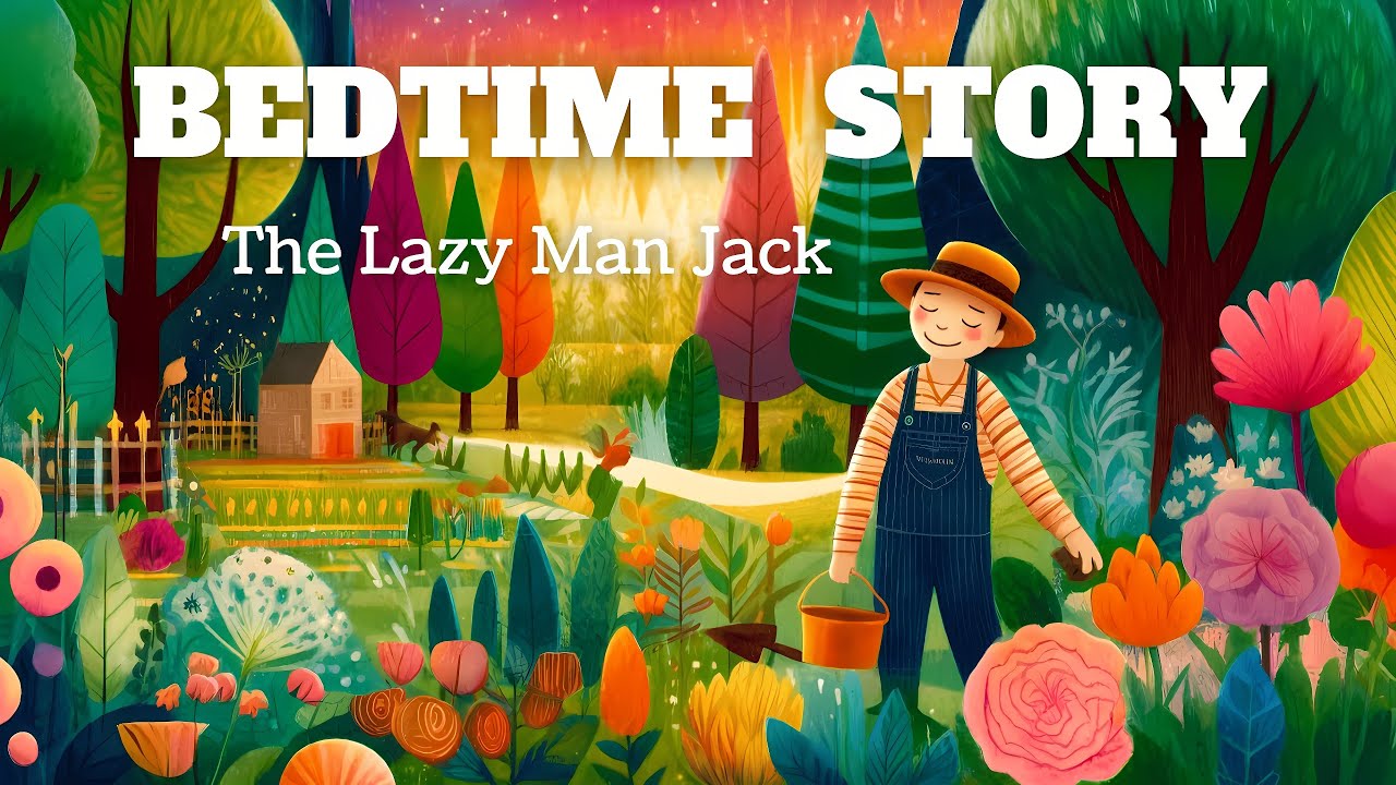 Bedtime Story for children in English : The Lazy Man Jack | bedtime ...