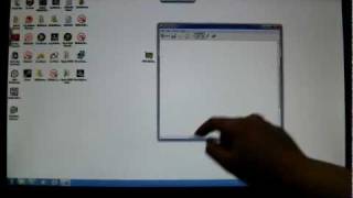 Touchscreen demonstration on the ASUS ET2410INTS AIO PC // vr-zone.com