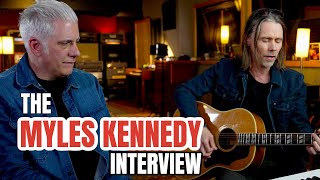 Myles Kennedy On Singing, Influences, and Playing Guitar