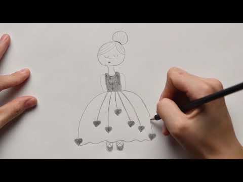 Video: Cum Să Desenezi O Balerină