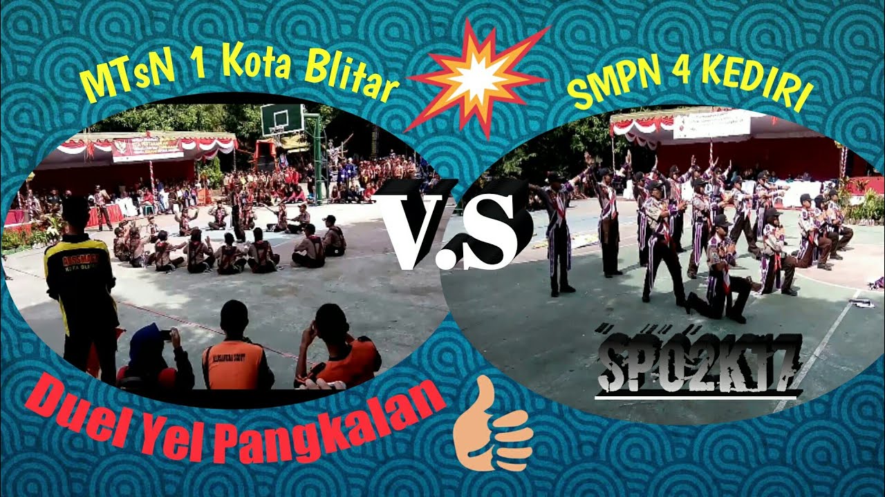 Duel Yel Yel MTsN 1 Kota Blitar vs SMPN 4 Kediri