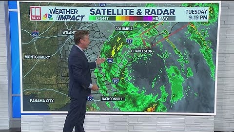 Tracking Debby | Storm leaves Georgia, making its way to South Carolina
