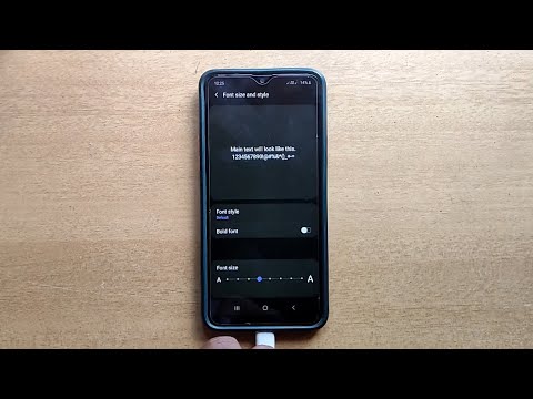 How To Adjust Font Size In Samsung Galaxy Mobile