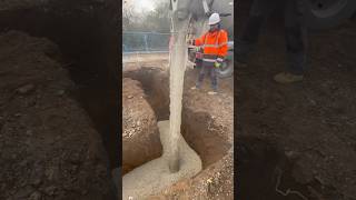 Why don't Americans lay foundations this way? #foryou #youtube #youtubeshorts #fyp #amazing