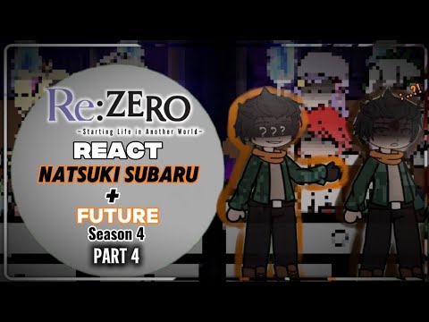 Re:Zero React to Natsuki Subaru + Future Part 4 || Gacha Reaction