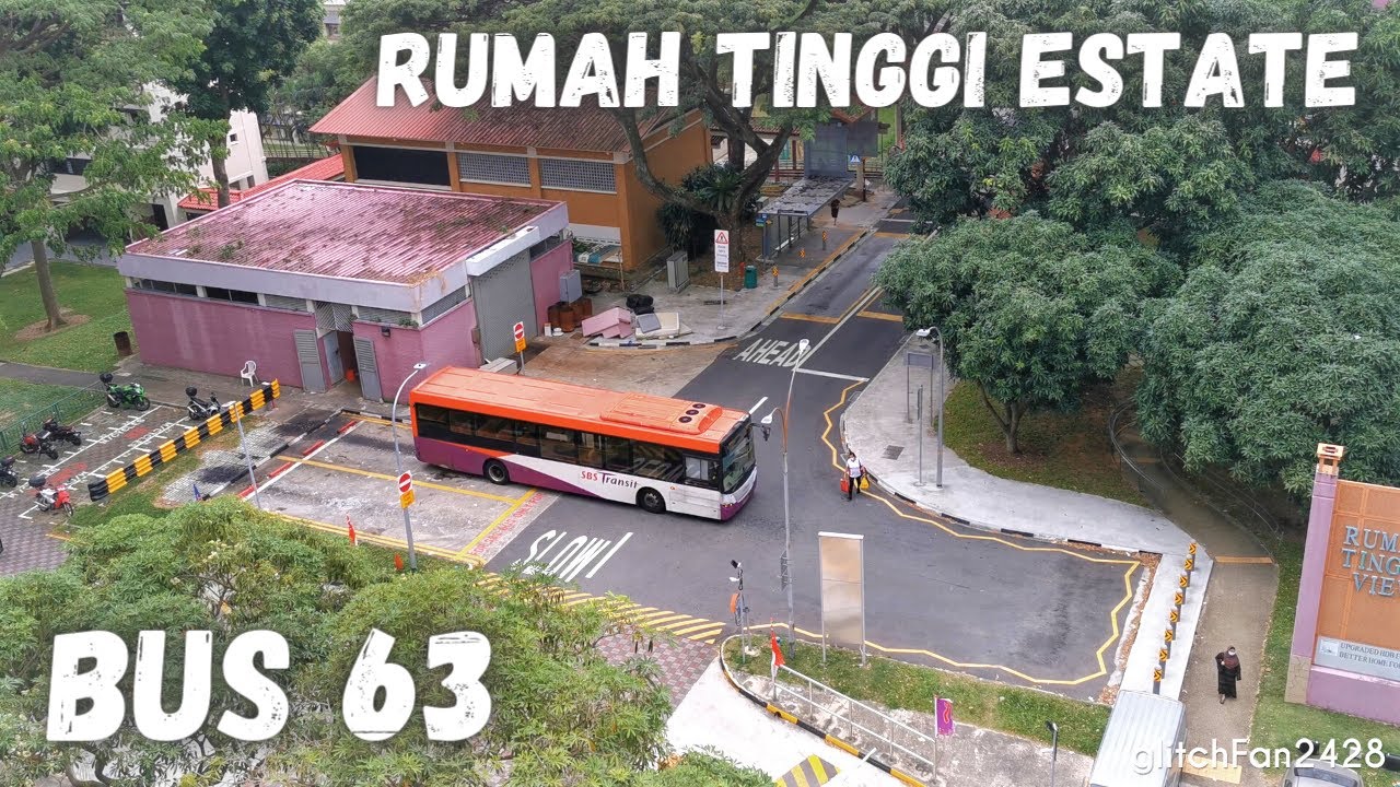 Buses at Rumah Tinggi Estate (Redhill), Singapore 2021