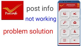 post info app not working! screenshot 3