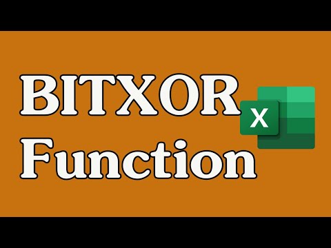 How to Use the BITXOR Function in Excel