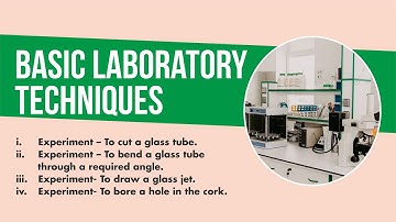 Basic Laboratory Techniques | Chemistry Lab Manual