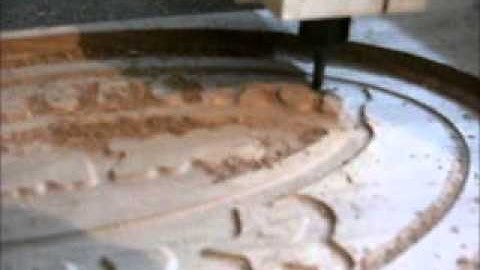 High-speed 3D V-Carving-Velapi CNC.wmv