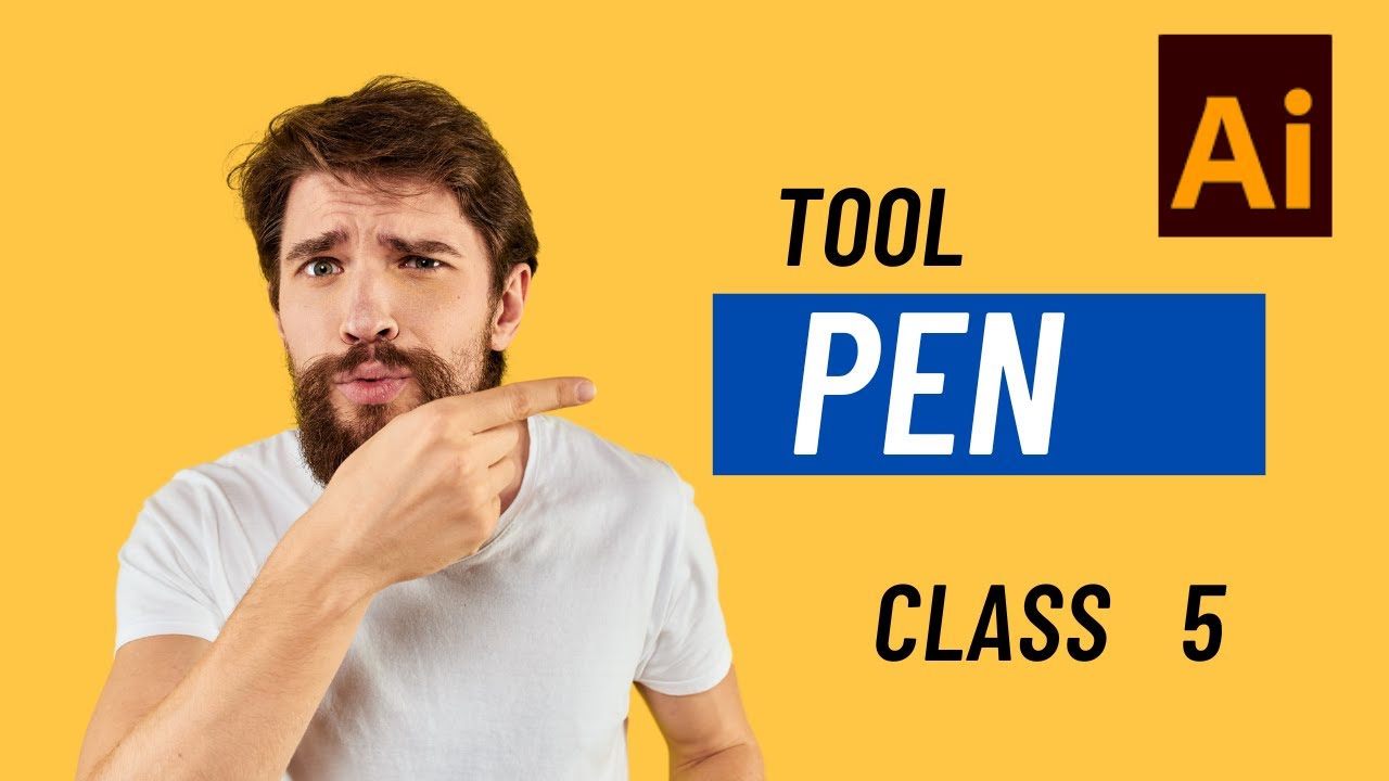 Pen Tool Illustrator Tutorial in Urdu / Hindi - Class Lecture