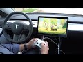 TESLA MODEL 3 : JEUX, NETFLIX, YOUTUBE ET KARAOKÉ : MON TEST À BORD !