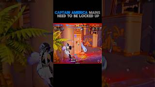 Captain America Mains NEED To Be Locked Up #marvelrivals #marvelrivalsclips #captain america in