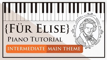 How to Play Für Elise on Piano - The Original Main Theme | Intermediate Level