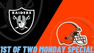 Raiders vs Browns - NFL Network Monday Afternoon Game) 12/20 4:00PM (MaddenNFL22)