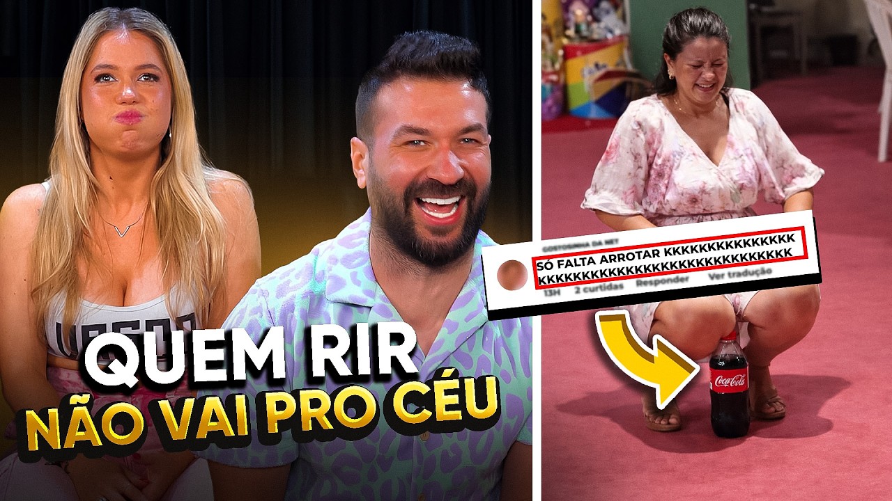 OS MELHORES COMENTÁRIOS DA INTERNET (QUEM RIR NÃO VAI PRO CÉU)