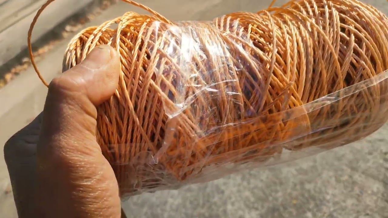 เชือกสายพาน2มิล แบบเเข็ง