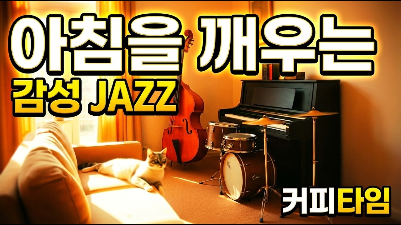[광고없음] 기분 좋은 아침을 여는 밝은 재즈, 모닝 커피와 함께