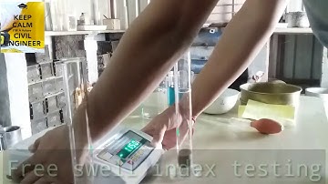 free swell index test