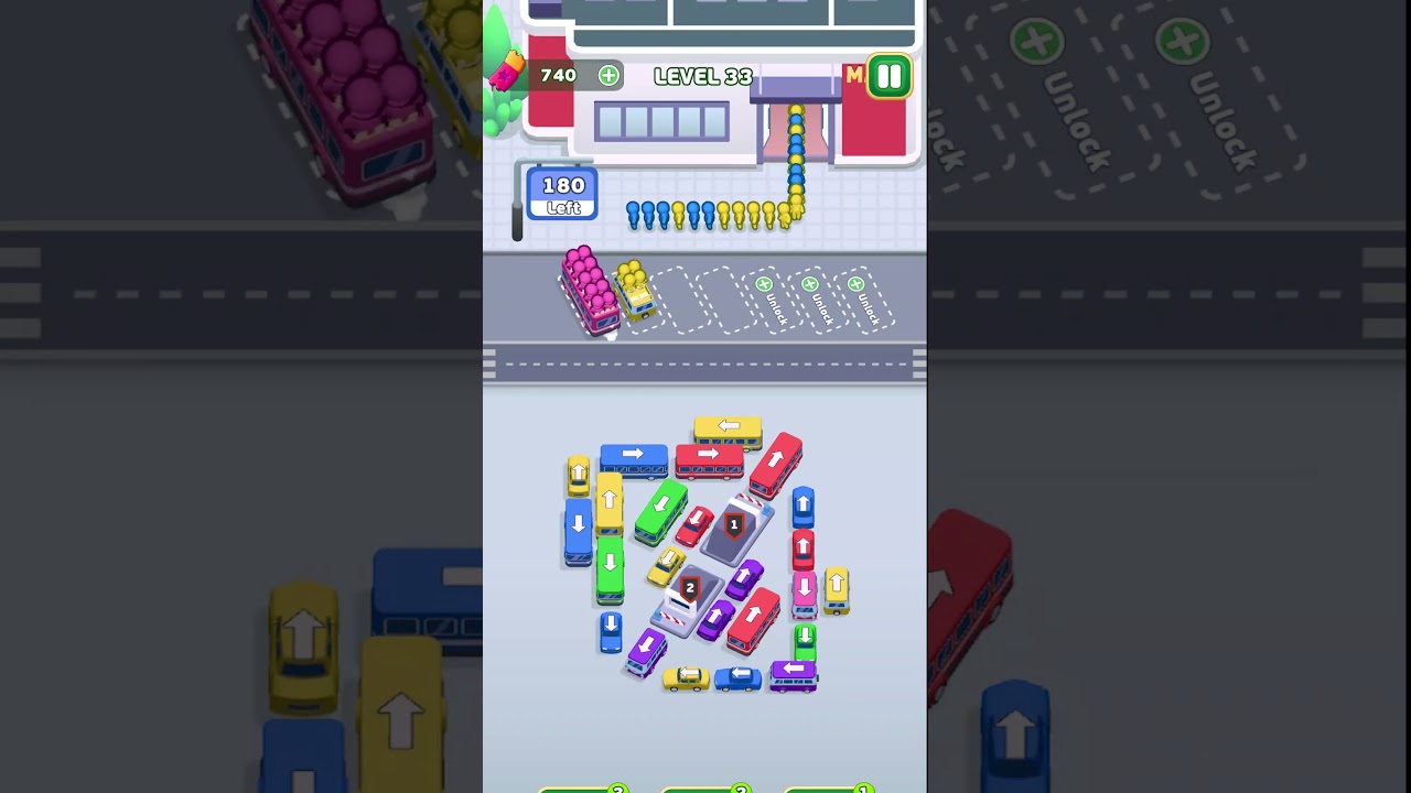 Bus Escape Traffic Jam Level 33 