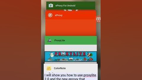 How to connect in proxylite using eproxy