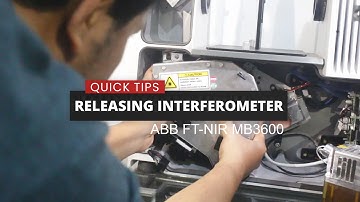 [Quick Tips] Releasing Interferometer in FT-NIR ABB MB 3600