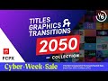 FCPX Titles Graphics & Transitions | videohive