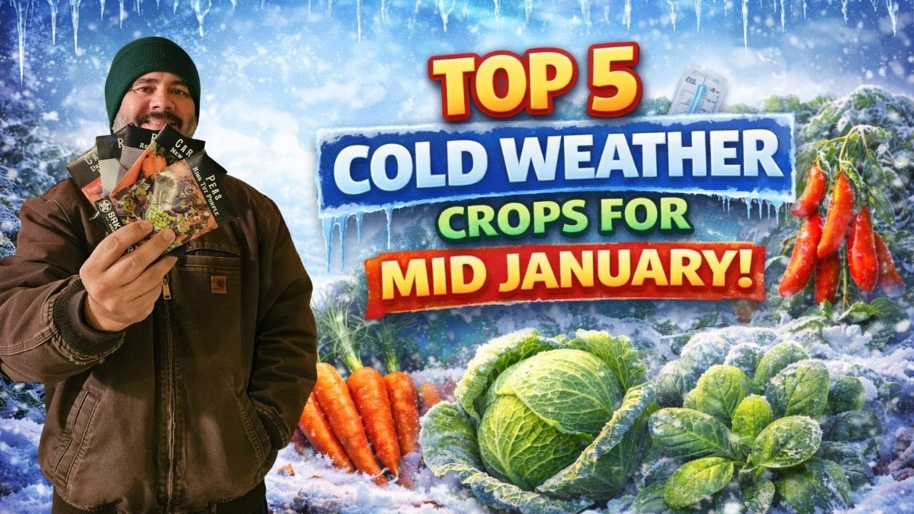 ❄️ Think It’s Too Cold? Plant THESE 5 Crops! ||DHBG