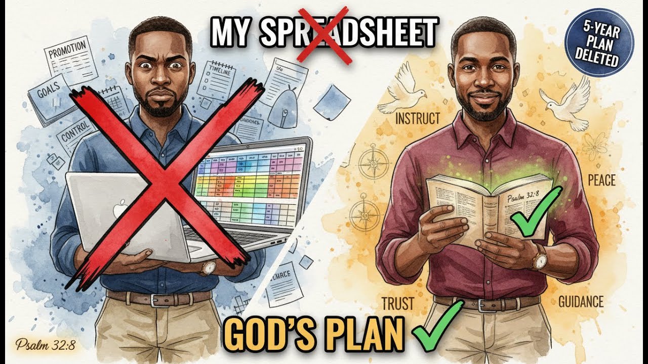 Я спланировала ВСЮ свою жизнь в электронной таблице... А потом Бог УДАЛИЛ её (Псалом 32:8)