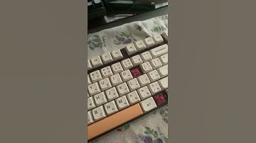 I lubed one switch on my custom gmmk tkl