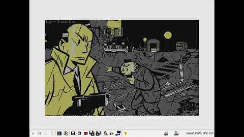 Amstrad CPC+ / Turbo Pascal / Palette 4096 couleurs / Load screen