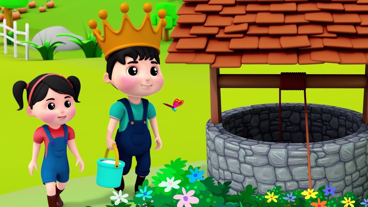 Jack et Jill est allé jusqu'à la colline | comptines pour enfants | enfants Chanson | Jack And Jill