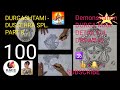 DURGASHTAMI - DUSSEHRA SPECIAL. DURGA MAA : DETAILFUL Drawing  : Part 8. ALL  Art Courses.