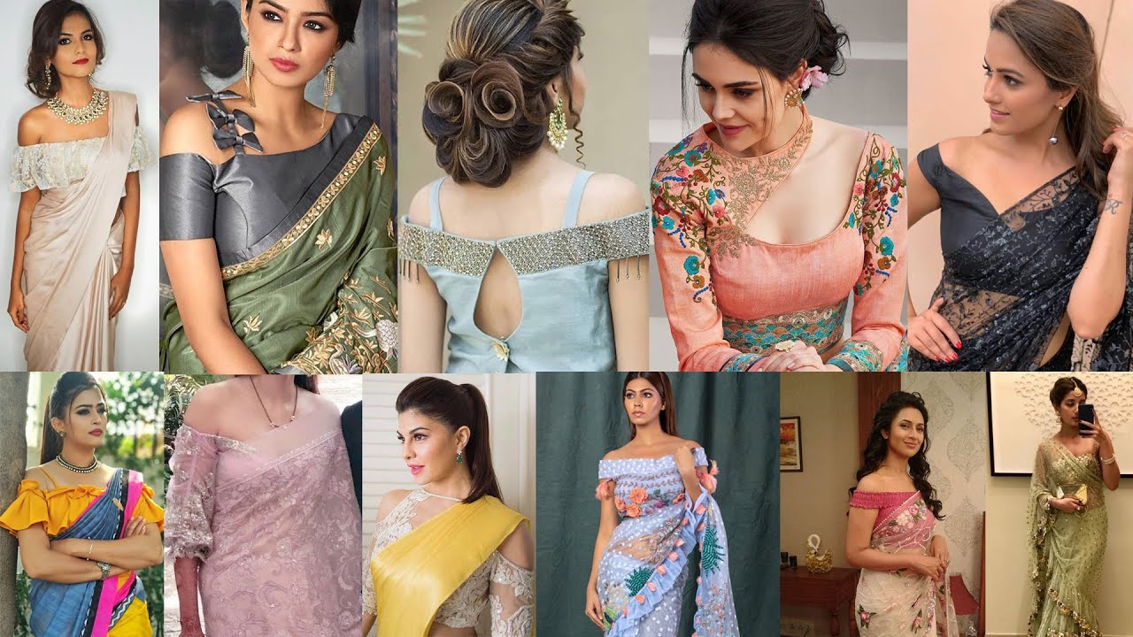 2021 saree blouse designs 10 Latest