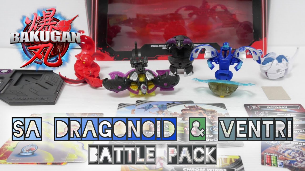  Bakugan Starter 3-Pack, Special Attack Dragonoid