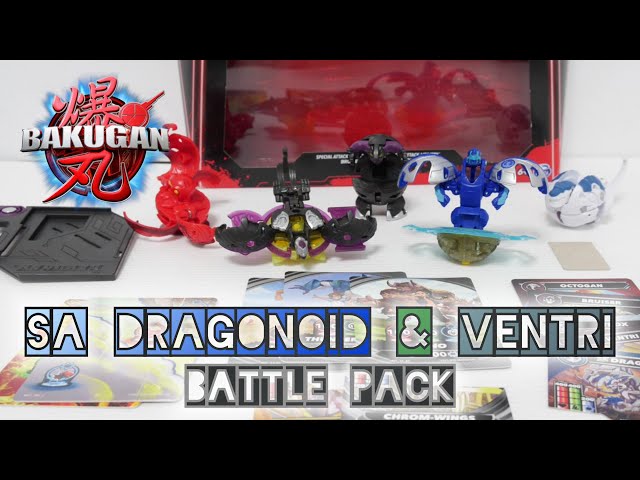 Bakugan 2023 Special Attack Single Figure Dragonoid Includes