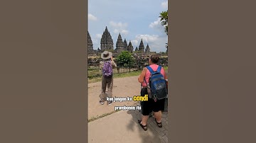 Waktu Paling bagus berkunjung ke Candi Prambanan #wisatajogja #candiprambanan #tiketcandiprambanan