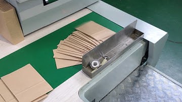 High Quality Block Bottom Paper Bag Making Machine