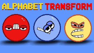 Мульт Alphabet Lore A Z But They Transform Big trouble in Super Mario Bros 3 2 Game Animation