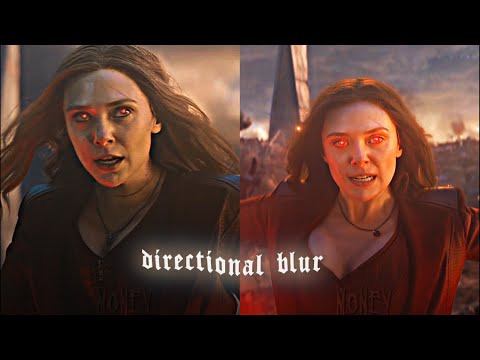 directional blur tutorial ; after effects