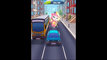 Talking Tom Gold Run Unicorn Angela Daily #shorts​ #54