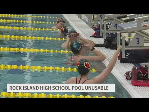 Rock Island High School parents speak out on unusable pool