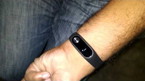 Heart rate sensor/reading fixed in MI Band 2