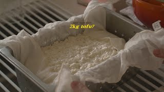 [SUB] 두부로 뭐 해먹지 : What to do with 2kg tofu | Honeykki 꿀키