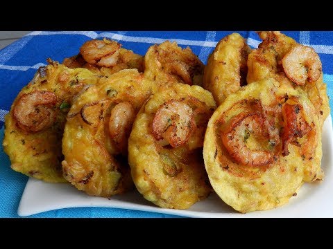 Vegetable Shrimp Fritters - Bakwan Udang