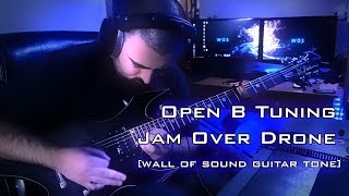 open b tuning jam over drone | wos